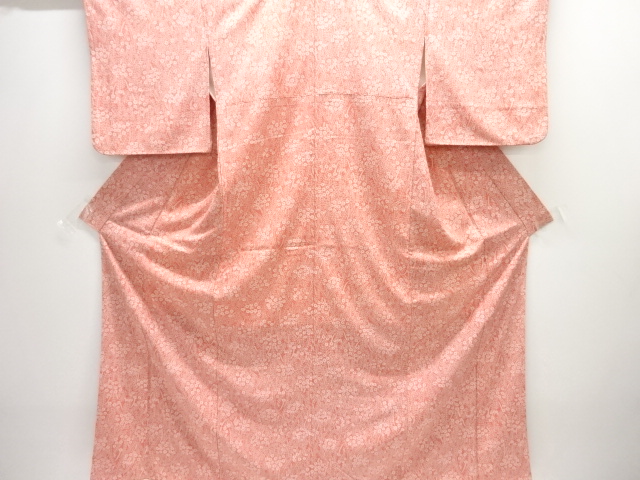JAPANESE KIMONO / KOMON / FLORAL PLANTS